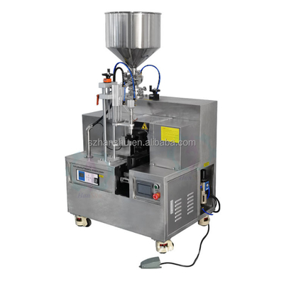 20Khz Manual Plastic Aluminum Composite Tube Ultrasonic Sealing Machine for Soft Pipe Hose Welding and Batch Date Code Printing