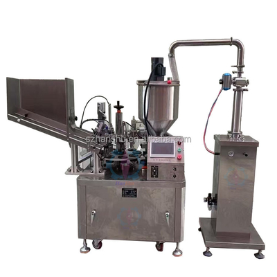 20Khz Manual Plastic Aluminum Composite Tube Ultrasonic Sealing Machine for Soft Pipe Hose Welding and Batch Date Code Printing
