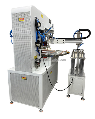 New 220V Radio Frequency Auto-Rotary Round Disc Table PVC PET Blister Packaging Machine With Horizontal Move Card Loading System