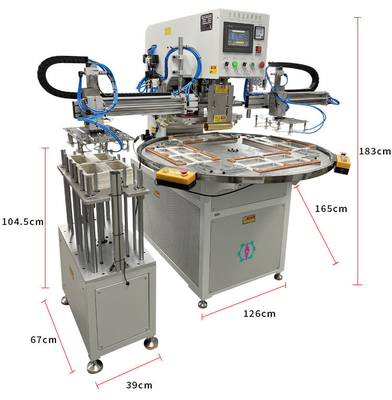 Fully Automatic HF Paper Card + PVC PET Blister Packaging Machine for Printed Card Plastic Clamshell Sealing With Auto Loading