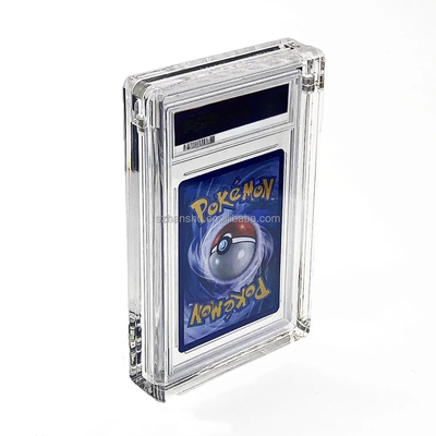 15K Ultrasonic Plastic Grading Slab Case Sealing Welding Machine for Clear Plastic Acrylic PMMA PSA Sports Gaming Card Packaging