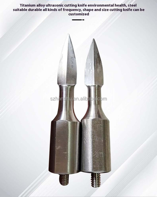 Handheld Gun Type New Ultrasonic Generator Transducer Steel Titanium Blade Knife for Plastic Cloth Leather Cutting