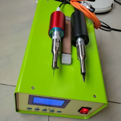 Portable Ultrasonic Plastic Cutting Machine Equipment for Cutting Cloth Leather Plastic with Titanium Alloy Cutting Knife Blade