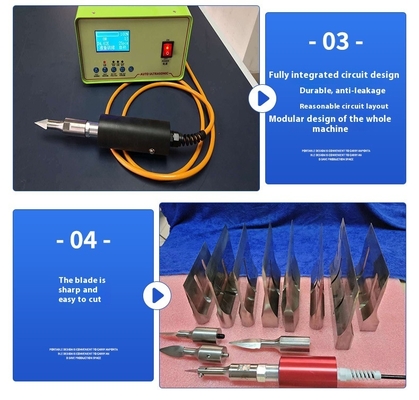 Ultrasonic Food Cake Bread Cheese Vibration Cutting Machine Generator with Titanium Carboloy  Knife Blade Mould