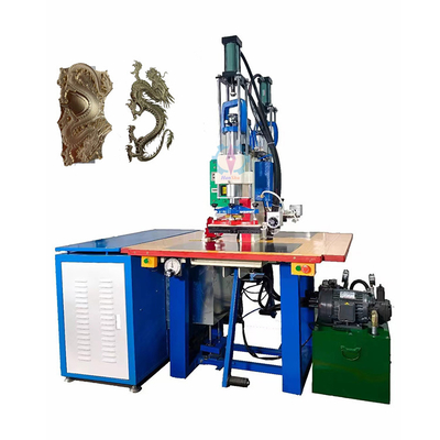 Factory New 8KW Hydraulic High Frequency Embossing Machine High Performance PVC Welding Machine for TPU Patches Badge Heating
