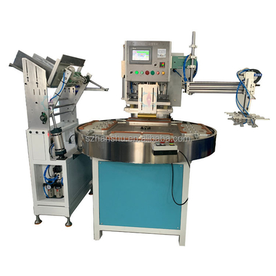 Fully Automatic HF Paper Card + PVC PET Blister Packaging Machine for Printed Card Plastic Clamshell Sealing With Auto Loading